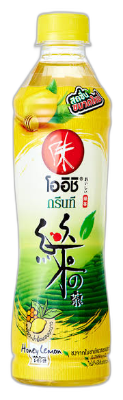 OISHI Green Tea Honey Lemon bottle